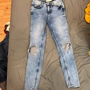 Free people skinny jeans size 25R